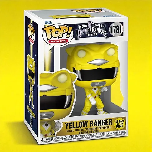 Фигурка Power Rangers Yellow Ranger — Funko Pop! Vinyl 1781