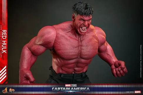 Фигурка Red Hulk — Hot Toys MMS797 Captain America Brave New World 1/6