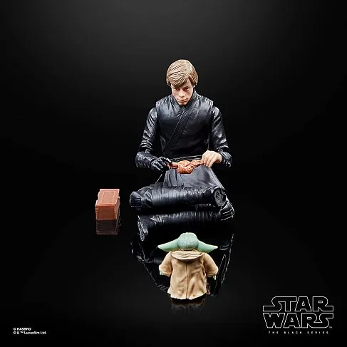 Фигурка Luke Skywalker w Grogu — Hasbro Star Wars Black Series Book of Boba Fett 2-Pack