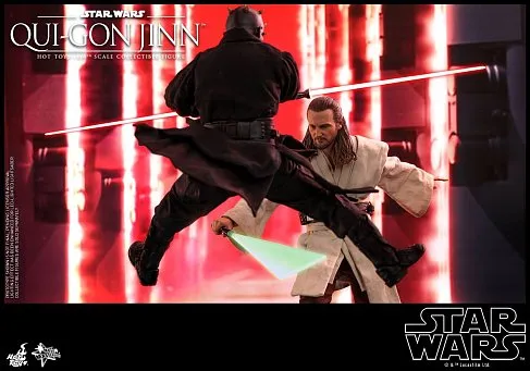 Фигурка Qui-Gon Jinn — Hot Toys Star Wars Episode I Figure 1/6