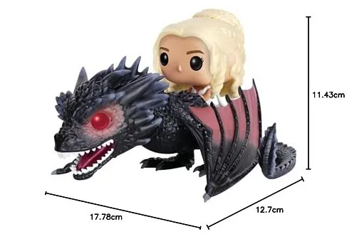 Фигурка Дейенерис — Funko Game of Thrones POP! Daenerys on Fiery Drogon 68