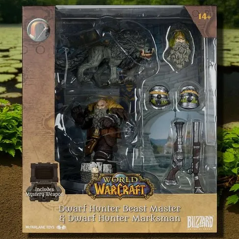 Фигурки Dwarf Hunter Beast Master/Marksman — McFarlane Toys World Of Warcraft