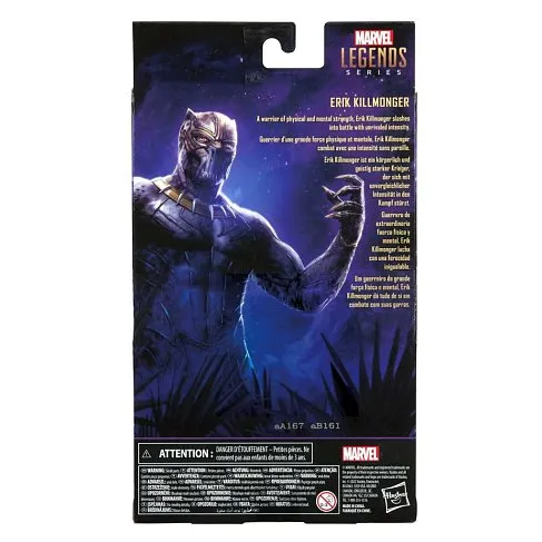 Фигурка Erik Killmonger Black Panther — Hasbro Marvel Legends
