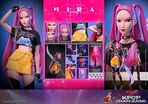 Фигурка KPop Demon Hunters Mira — Hot Toys TMS177 1/6