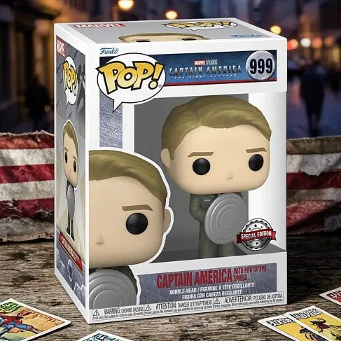 Фигурка Marvel Captain America Exclusive — Funko Pop! Vinyl 999