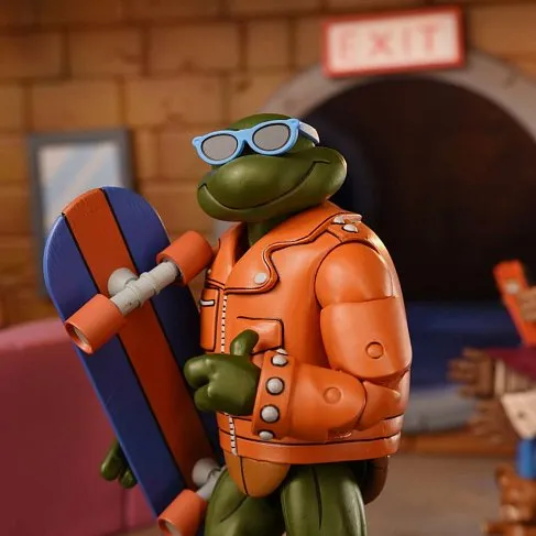 Фигурки Punk Leo and Punk Raph 2-pack — Neca Teenage Mutant Ninja Turtles Cartoon