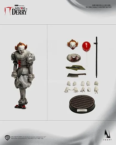 Фигурка Пеннивайз — Inart AgA039 Welcome to Derry Pennywise 1/6 Figure