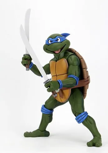 Фигурка Teenage Mutant Ninja Turtles — Neca Cartoon Leonardo 1/4