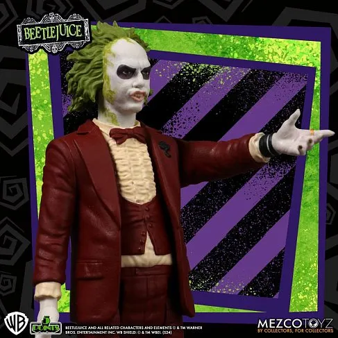 Фигурка Битлджус — Mezco Beetlejuice 5 Points Action Figure Set of 2