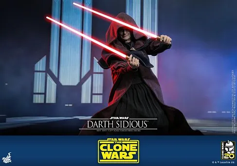 Фигурка Darth Sidious — Hot Toys TMS102 Star Wars Clone Wars 1/6