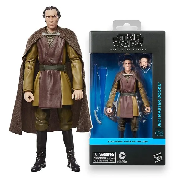 Фигурка Star Wars Tales Of the Jedi Jedi Master Dooku — Hasbro Black Series Figure