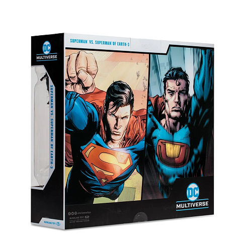 Фигурки Superman vs Superman of Earth-3 with Atomica — McFarlane Toys 2-Pack