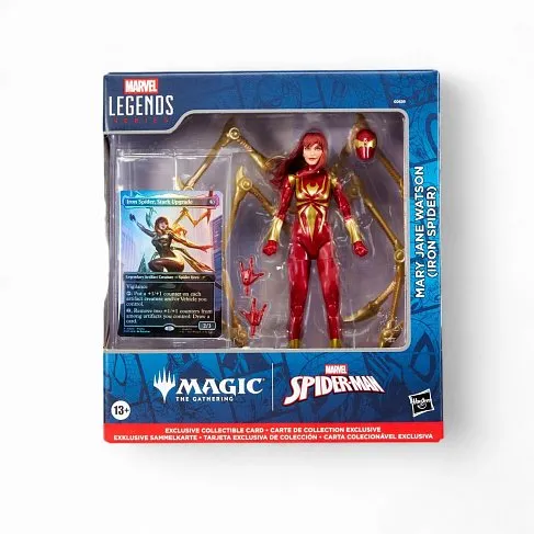 Фигурка Mary Jane Watson Iron Spider — Hasbro Marvel Legends Magic the Gathering Figure