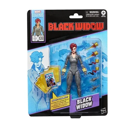 Фигурка Black Widow — Hasbro Marvel Legends Mini Comics Figure