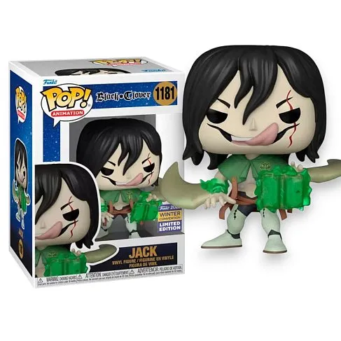 Фигурка Black Clover Jack Exclusive — Funko Pop! Vinyl 1181