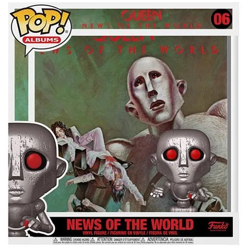 Фигурка Queen — Funko News of the World Pop! Album Case