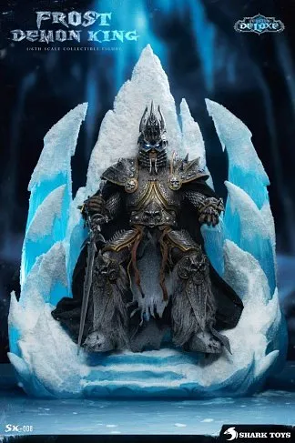 Фигурка Lich King Arthas — Shark Toys SK-008 Frost Demon King 1/6