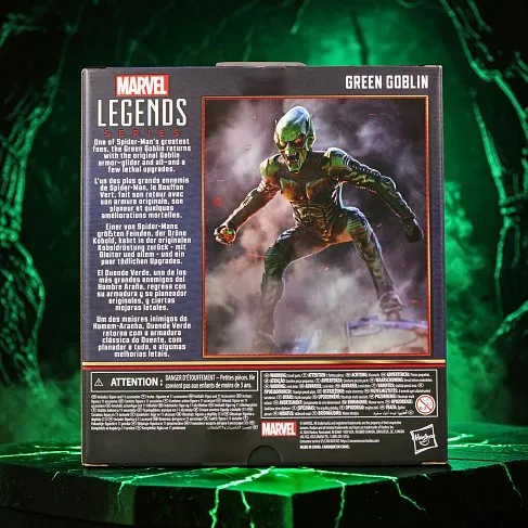 Фигурка Spider-man No Way Home Green Goblin — Hasbro Marvel Legends