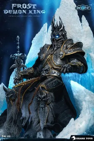 Фигурка Lich King Arthas — Shark Toys SK-008 Frost Demon King 1/6