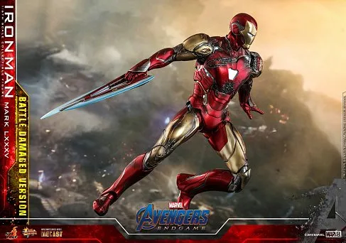 Фигурка Iron Man Mark LXXXV — Hot Toys Avengers Endgame Battle Damaged 1/6