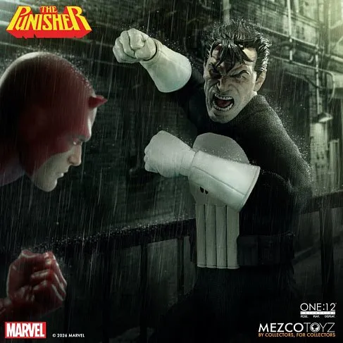 Фигурка Каратель — Mezco Marvel 1/12 Punisher