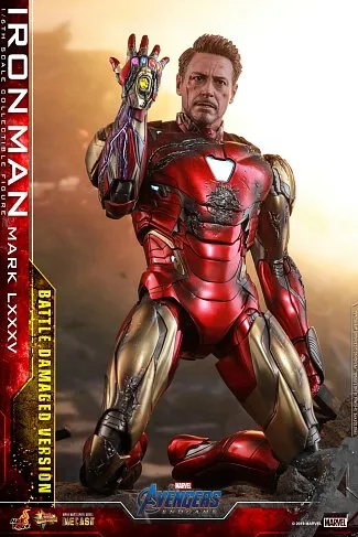 Фигурка Iron Man Mark LXXXV — Hot Toys Avengers Endgame Battle Damaged 1/6