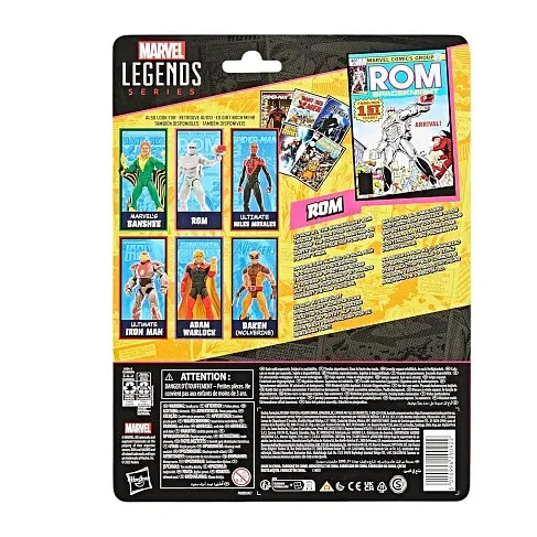 Фигурка ROM Spaceknight — Hasbro Marvel Legends Mini Comics