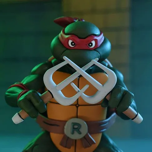 Фигурка Raphael VHS — Neca Teenage Mutant Ninja Turtles Cartoon Ultimate