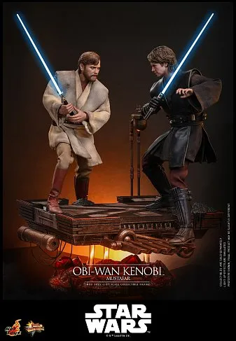 Фигурка Obi-Wan Kenobi Mustafar — Hot Toys MMS843 Star Wars Revenge of the Sith 1/6 Figure