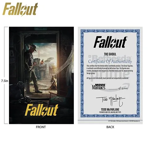 Фигурка Fallout The Ghoul — McFarlane Toys Movie Maniacs Posed Figure