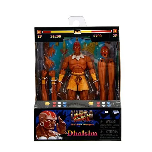 Фигурка Dhalsim — Jada Ultra Street Fighter II Figure