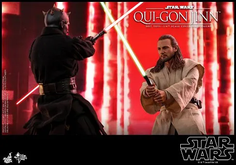 Фигурка Qui-Gon Jinn — Hot Toys Star Wars Episode I Figure 1/6