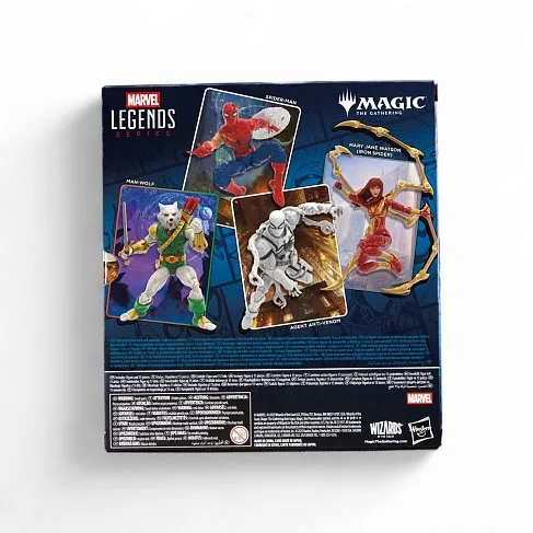 Фигурка Battle-Damaged Spiderman — Hasbro Marvel Legends Magic the Gathering Figure