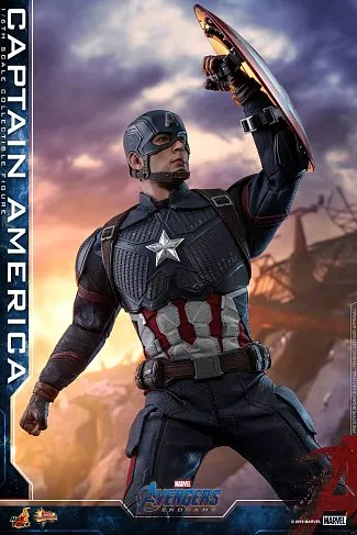 Фигурка Капитан Америка — Hot Toys MMS536 Captain America Avengers Endgame 1/6