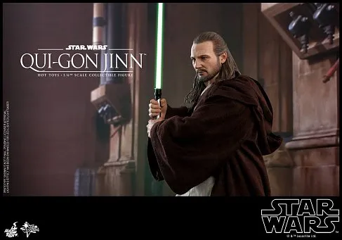 Фигурка Qui-Gon Jinn — Hot Toys Star Wars Episode I Figure 1/6