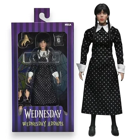Фигурка Wednesday Addams Classic Dress — Neca Clothed Action Figure