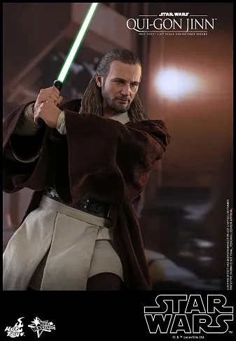 Фигурка Qui-Gon Jinn — Hot Toys Star Wars Episode I Figure 1/6