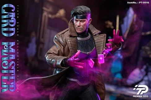 Фигурка Card Master Deadpool & Wolverine Gambit — Premier Toys PT-0016 1/6