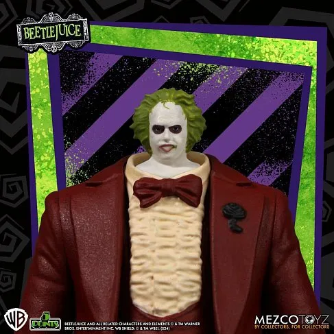 Фигурка Битлджус — Mezco Beetlejuice 5 Points Action Figure Set of 2