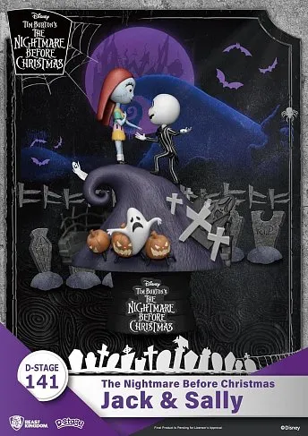 Фигурка Jack and Sally Edition — D-Stage Statue