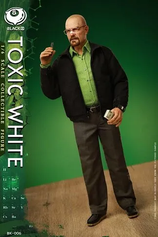Фигурка Уолтер Уайт — Black 8 Studio 1/6 Toxic White Collectible Figure