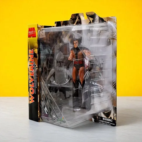 Фигурка Росомаха — Marvel Select Brown Costume Unmasked Wolverine