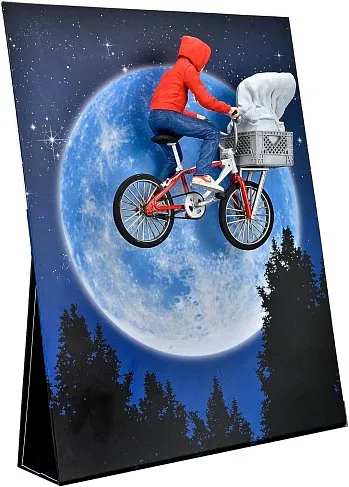 Фигурка Инопланетянин — Neca 40th Anniversary ET Elliott on Bicycle Ultimate