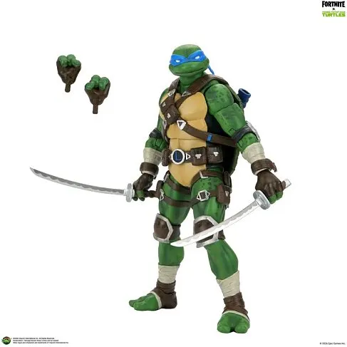 Фигурка Leonardo — Neca Teenage Mutant Ninja Turtles Fortnite Action Figure