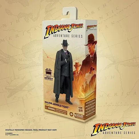 Фигурка Arnold Toht — Hasbro Raiders of The Lost Ark Adventure Series