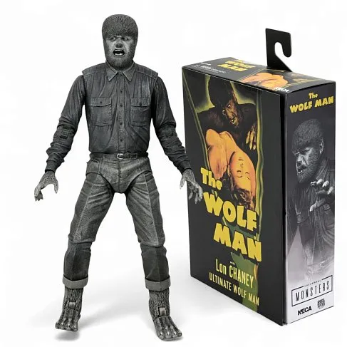 Фигурка Wolf Man — Neca Universal Monsters Ultimate Black White