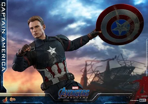 Фигурка Капитан Америка — Hot Toys MMS536 Captain America Avengers Endgame 1/6