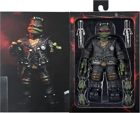 Фигурка Ultimate Raphael as Frankenstein Monster — Neca Universal Monsters x Teenage Mutant Ninja Turtles