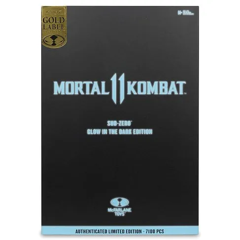 Фигурка Sub-Zero Gold Label — McFarlane Toys Mortal Kombat Klassic