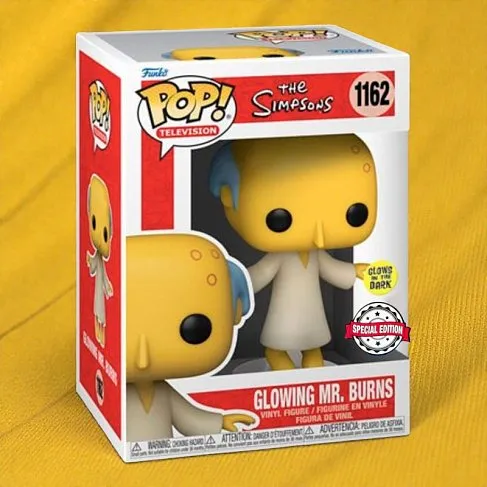 Фигурка Simpsons Glowing Mr Burns Exclusive — Funko Pop! Vinyl 1162